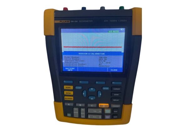 İkinci el Fluke 190-104 Renkli ScopeMeter Osiloskop - 8