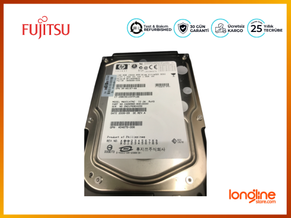 FUJITSU 146GB 15K ULTRA320 HARD DRIVE MAX3147NC - 2