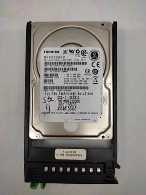 FUJITSU HDD 300GB 10K 6G 2.5 SAS MBF2300RC CA07173-B20700FS - 3