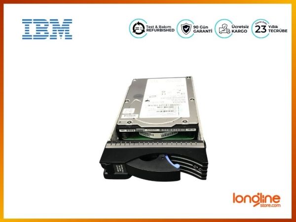 IBM HDD 146GB 10K 2GB FC 3.5INCH W/TRAY 39M4590 39M4593 40K6829 - 1