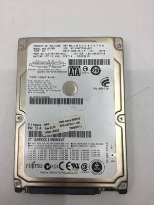 HDD 250GB 5.4K SATA 2.5 MJA2250BH 497912-001 - 3