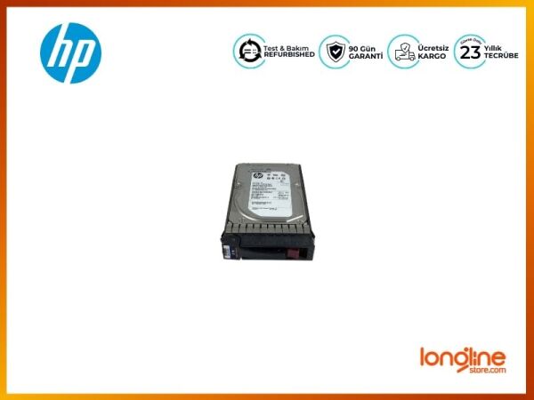 HP HDD 3TB SAS 7.2K 3.5 DP MDL W/TRAY 625031-B21 625030-001 - 2