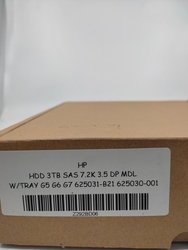 HP - HDD 3TB SAS 7.2K 3.5 DP MDL 625031-B21 625030-001