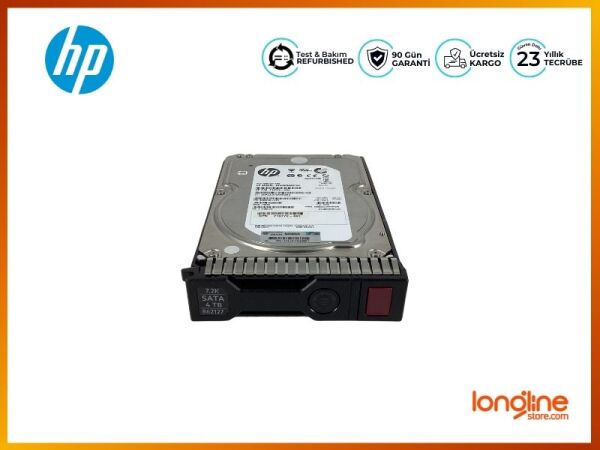 HDD 4TB 7.2K 6G SAS DP 3.5 MDL W/MSA2040 TRAY C8R26A 718302-001 719770-004 - 1