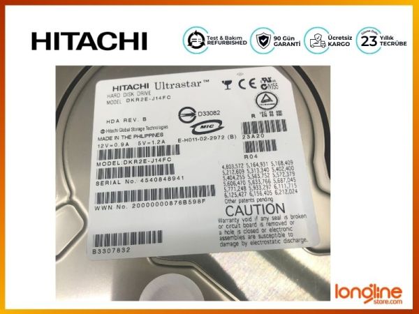 HITACHI R2E-J72FC 72GB 10K SCSI 3.5HDD DKR2E-J72FC