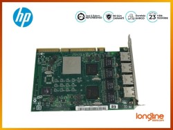 HP 391661-B21 NC340T 4-port 1000T PCI-X Gigabit Server Adapter - Thumbnail