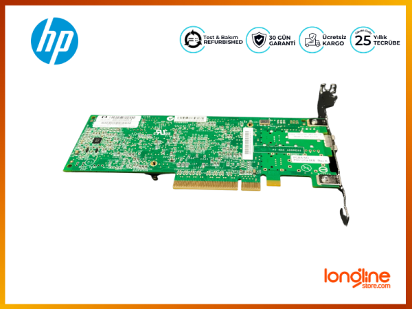 HP 489192-001 PCIe 1-port 8GB Fiber Channel Adapter AJ762-63001 - 3