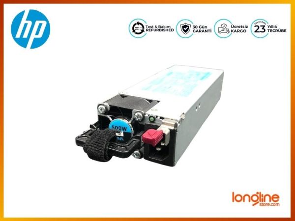 Hp 500W Power Supply FOR G9 720478-B21 754377-001 723594-001 - 1