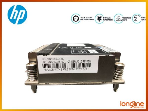 HP 740345-001 Heat Sink Gen9 Server Blade 777687-001