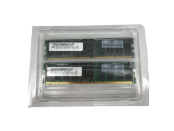 DDR2 DIMM 8GB(2X4GB) KIT 800MHZ PC2-6400P 2RX4 CL6 ECC 497767-B21 499277-061 - HP