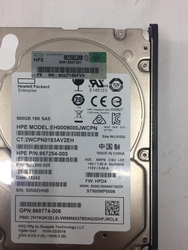 HP 900GB 15K 12G SAS 2.5 Q1H47A 873371-001 867254-003 - 4