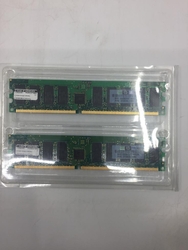 HP - Hp DDR 2GB(2x1GB) 400MHZ PC3200R ECC 373029-051 376639-B21 (1)