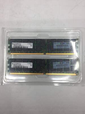 Hp DDR2 4GB(2x2GB) 400MHZ PC2-3200R ECC (2PCS 345114-051) 375004