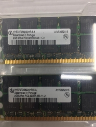 Hp DDR2 4GB(2x2GB) 400MHZ PC2-3200R ECC (2PCS 345114-051) 375004 - Thumbnail