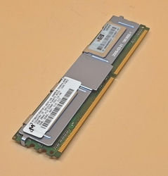 HP DDR2 DIMM 4GB(2X2GB) KIT 667MHZ PC2-5300F CL5 ECC 397413-B21 - Thumbnail