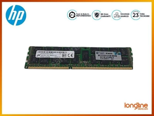HP DDR3 16GB 1333MHZ 10600R ECC REG 627812-B21 628974 632204-001 - 1