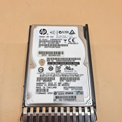 HP HDD 600GB 10K 6G SAS 2.5 DP ENT W/G7 - 4