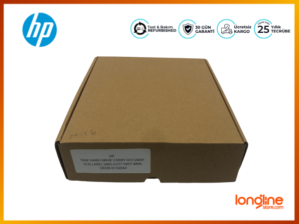 HP TRAY HARD DRIVE CADDY HOTSWAP SCSI LABEL 5065-5227 5697-4895 - 3