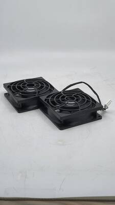 HP Z620 Z640 Z820 Z840 80mm 12VDC Rear Dual Fan 644315-001 - 1