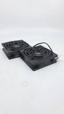 HP Z620 Z640 Z820 Z840 80mm 12VDC Rear Dual Fan 644315-001 - 2