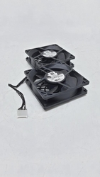 HP Z620 Z640 Z820 Z840 80mm 12VDC Rear Dual Fan 644315-001 - 3