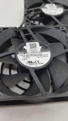 HP Z620 Z640 Z820 Z840 80mm 12VDC Rear Dual Fan 644315-001 - 6
