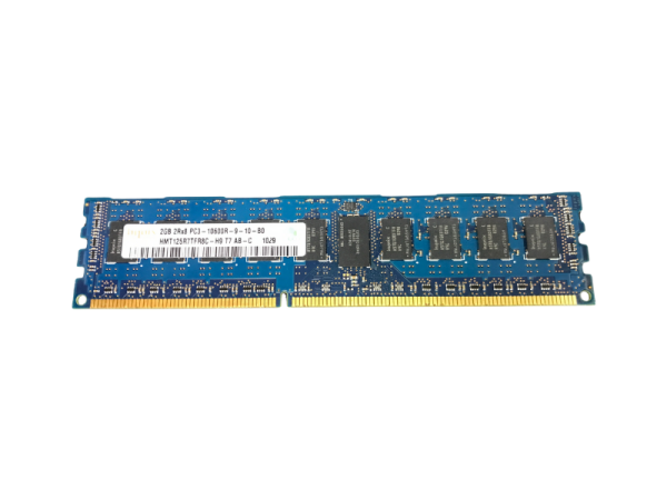Hynix DDR3 RDIMM 2GB 1333MHz PC3-10600R REG CL9 HMT125R7TFR8C-H9 - 1