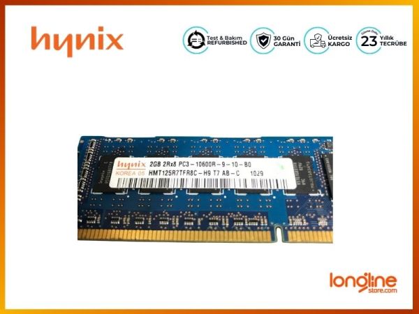 Hynix DDR3 RDIMM 2GB 1333MHz PC3-10600R REG CL9 HMT125R7TFR8C-H9
