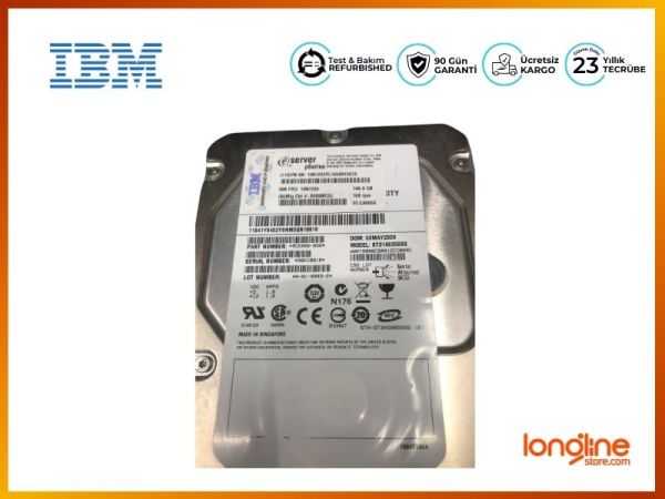 IBM 146.8GB 15K RPM SAS DISK DRIVE 10N7232 10N7204 - 2