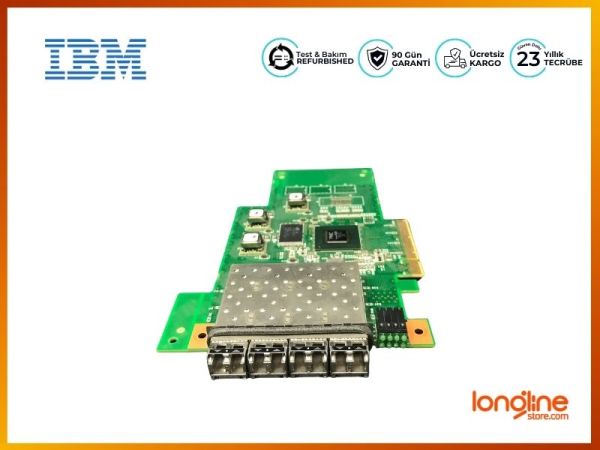 IBM 31P1641 31P1334 M14669A x3550 Quad Port 8GB Fiber PCI-E x8