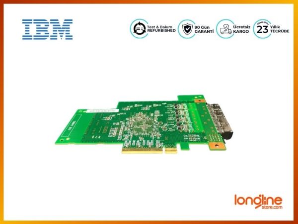 IBM 31P1641 31P1334 M14669A x3550 Quad Port 8GB Fiber PCI-E x8