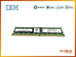 IBM - IBM 4GB DDR2-400MHz PC2-3200 ECC Registered CL3 44E4403