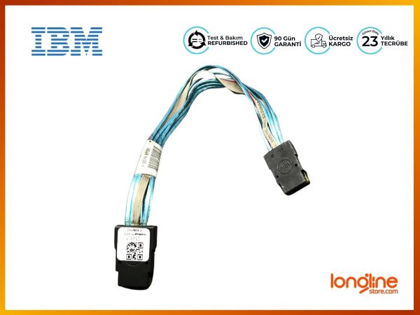 IBM 9.8(250 MM) INTERNAL SAS SIGNAL CABLE FOR SYSTEM X3650 M3 - 1