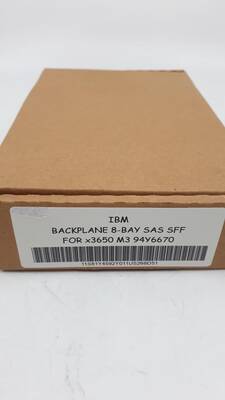 IBM BACKPLANE 8-BAY SAS SFF FOR X3650 M3 94Y6670