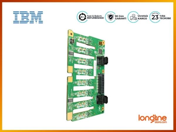 IBM BACKPLANE BOARD HDD 8BAY 2.5 SAS FOR X3650 X3500 M5 00FJ756