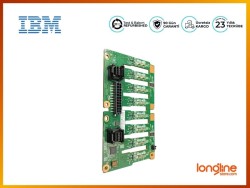 IBM BACKPLANE BOARD HDD 8BAY 2.5 SAS FOR X3650 X3500 M5 00FJ756 - Thumbnail