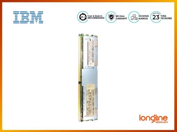 IBM DDR DIMM 4GB 667MHZ PC2-5300F 2RX4 CL5 ECC 46C7420 46C7423 - 1