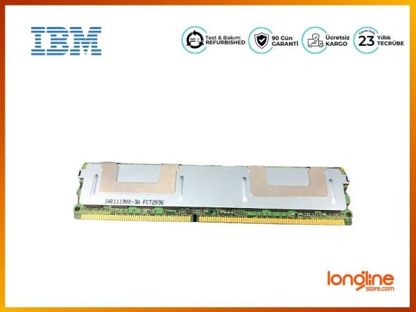 IBM DDR DIMM 4GB 667MHZ PC2-5300F 2RX4 CL5 ECC 46C7420 46C7423