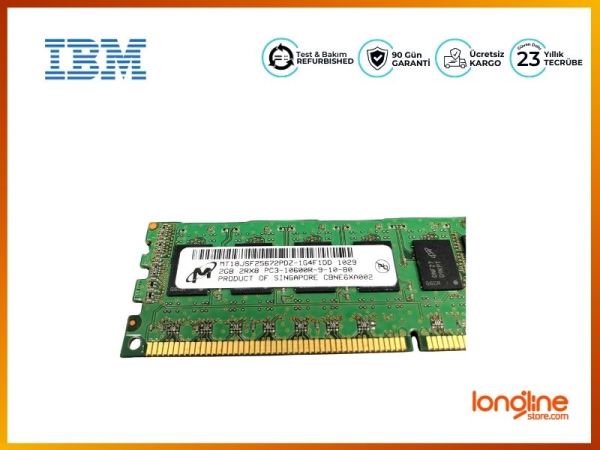 IBM DDR3 RDIMM 2GB 1333MHZ PC3-10600R ECC 2RX8 44T1491