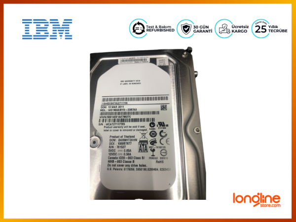IBM HDD 160GB 7.2K 1.5G SATA 3.5
