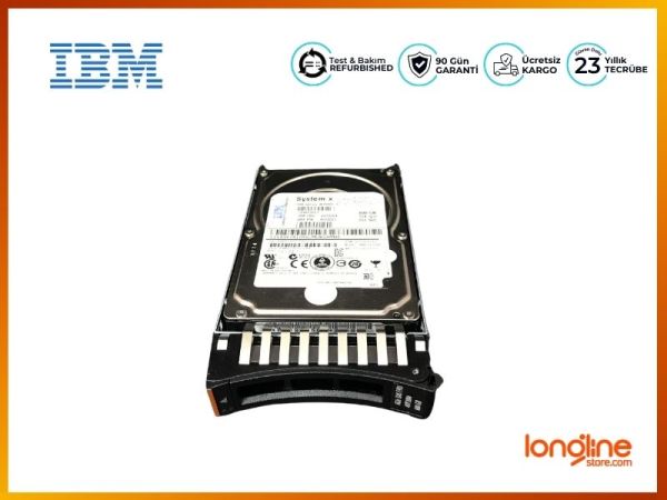 IBM HDD 600GB 10K 6G SAS 2.5 x3650 M3 M4 49Y2003 49Y2078 49Y2004