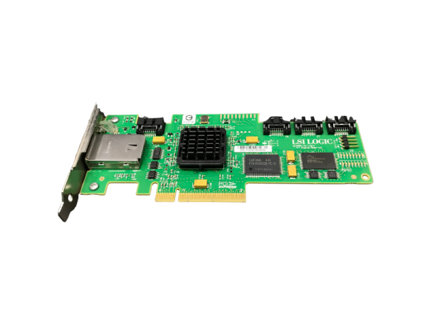 IBM SAS3444E 3Gb 4xSATA INT 1x SFF-8088 EXT PCI-E 25R8071 HBA - 1