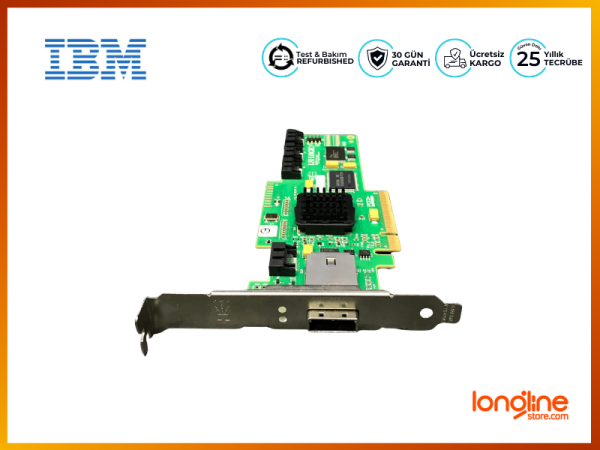 IBM SAS3444E 3Gb 4xSATA INT 1x SFF-8088 EXT PCI-E 25R8071 HBA - 2