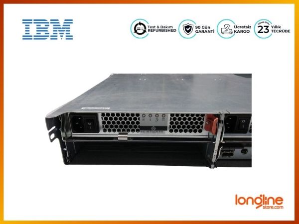 IBM SYSTEM STORAGE DS3400 12-BAY SAS 3.5inch 1726-HC4 W/1x CONTROLLER MODULE 44W2171 39R6571 W/BATTERY 39R6519 W/2x POWER 42C2140 42C2192