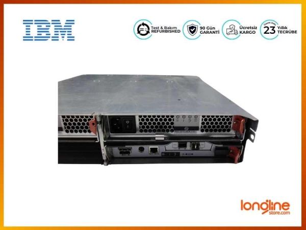 IBM SYSTEM STORAGE DS3400 12-BAY SAS 3.5inch 1726-HC4 W/1x CONTROLLER MODULE 44W2171 39R6571 W/BATTERY 39R6519 W/2x POWER 42C2140 42C2192
