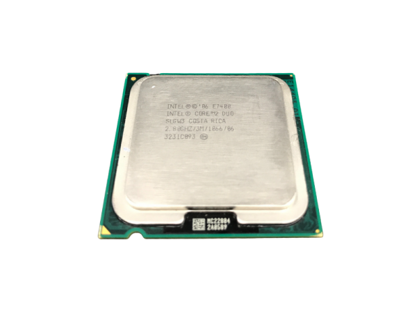INTEL CORE2 DUO E7400 2.8G BX80571E7400 SLGQ8 SLGW3 LGA775 CPU - 1