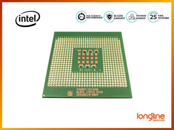 Intel CPU Xeon 3.0GHZ 800MHZ 2MB L2 PROCESSOR (SL8P6) SL7ZF - 2