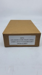 INTEL CPU XEON 6-CORE X5670 2.93HZ 12MB 6.4GT/S FCLGA1366 SLBV7 - 1