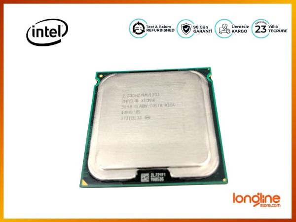 Intel CPU Xeon Dual-Core 5140 2.33GHZ 1333MHZ 4M SLABN SL9RW
