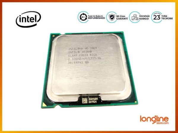 Intel Xeon 3065 2.33GHz LGA775 4MB Cache Server CPU SLAA9 - 1